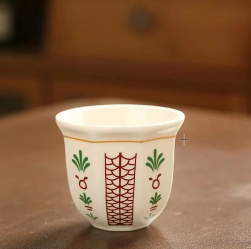 اكواب الفنجان السعودي سيراميك - 180 مل | Saudi Cup