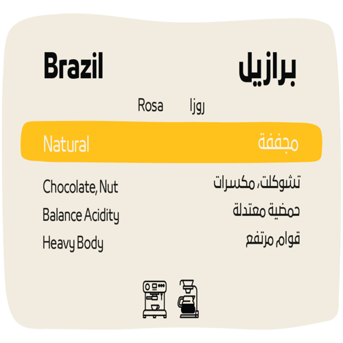 برازيل روزا - شفل | Rosa