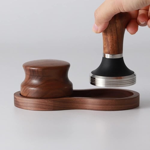 قاعدة خشبية مناسبه لادوات الاسبريسو - 58 ملم