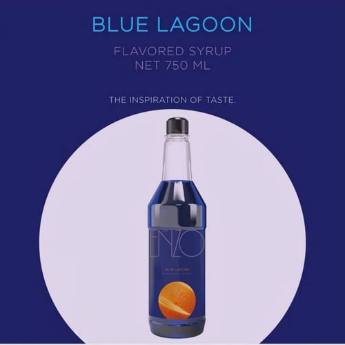 سيروب اينزو 750 مل نكهات متنوعة - Serop Enzo