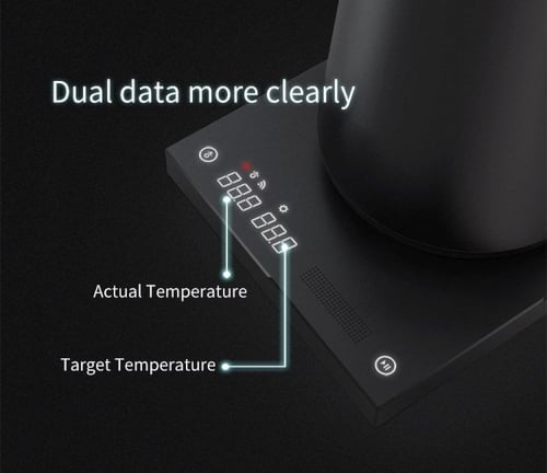 غلاية تايمور 800 مل - اسود | Timemore Fish Electri...