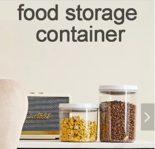 وعاء حفظ حبوب القهوة - بلاستيك | Plastic Canister...