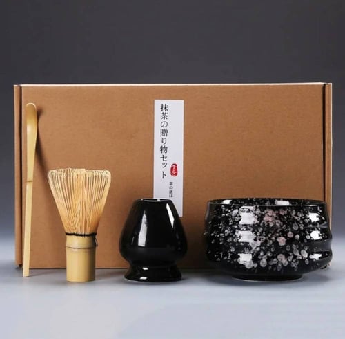 طقم ادوات تحضير ماتشا - 4 قطع | Matcha