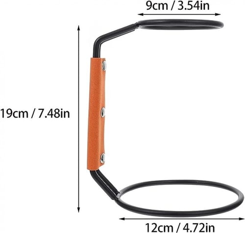ستاند حامل V60 من المعدن - مسكة جلد | Stand V60