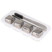 مكعبات ثلج - ستيل | Stainless Steel Ice Cups