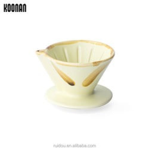 قمع تقطير V60 سيراميك صناعة يدوية - مقاس 01 | V60...