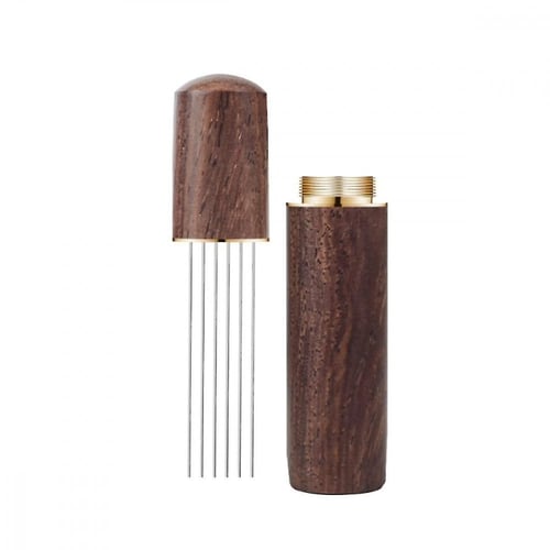 مفكك تكتلات القهوة - مع حامل خشبي