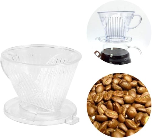 قمع V60 مطابق كاليتا بمقبض | مقاس 01 - 02