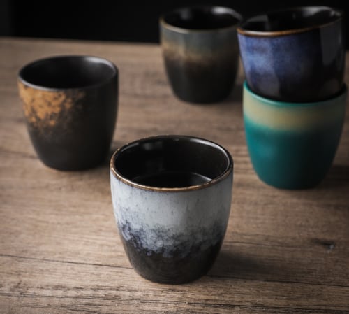 كوب سيراميك برسومات مختلفة - 150 مل | خيارات متعدد...