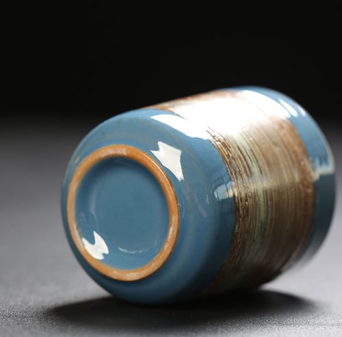 كوب سيراميك فاخر بملمس خشن - 160 مل | الوان متعددة