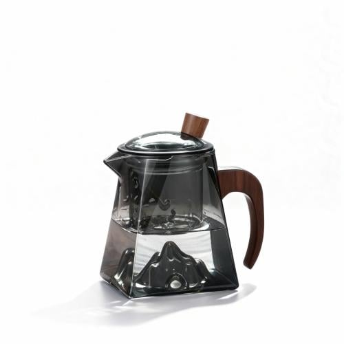 ابريق شاي زجاجي بمصفاة - 430 مل | Glass Teapot Sim...