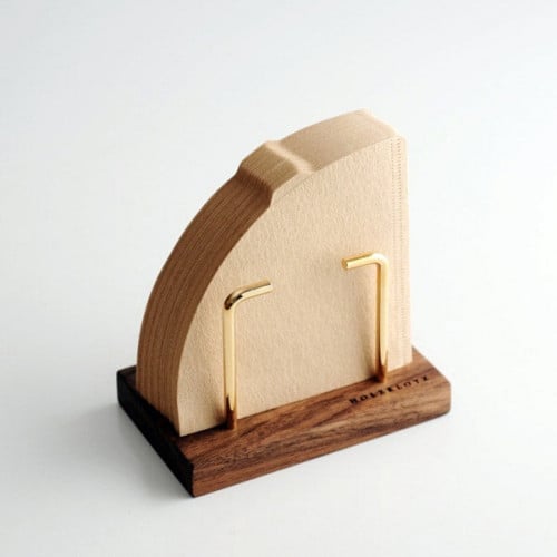 حامل فلاتر القهوة - هولز كلوتز | Wood filter holde...