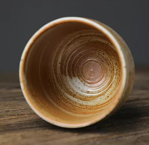 كوب سيراميك بلمسة ترابية - 200 مل | الوان متعددة