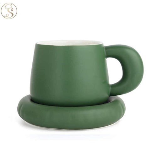 كوب سيراميك مع قاعدة - 280 مل - CERAMIC CUP