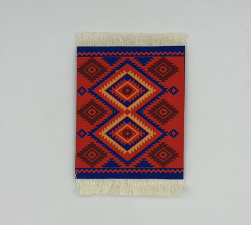 بساط اكواب للتزيين على شكل سجاد 13*9 سم - حجم صغير