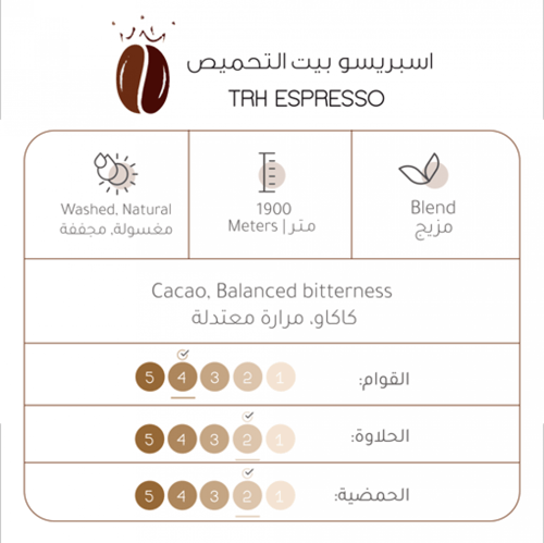 مزيج اسبريسو - بيت التحميص | TRH Espresso