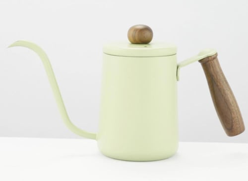 ابريق تقطير ترشيح بمقبض خشبي - الوان واحجام متعددة...