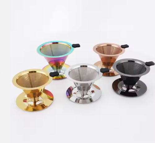 فلتر القهوة المعدني - الوان متعددة | V60 Filter 01