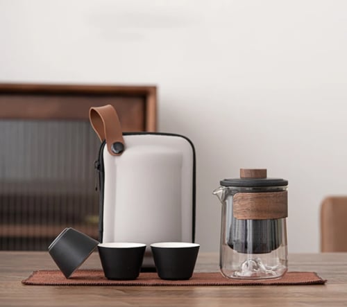 طقم تحضير الشاي المميز - 310 مل | Glass Tea Set 31...