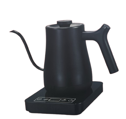 غلاية بمقبض خشبي 800 مل - الوان متعددة | Electric...