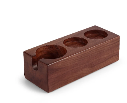 منظم و قاعدة خشبية مناسبة للمكبس والبورتافلتر والم...