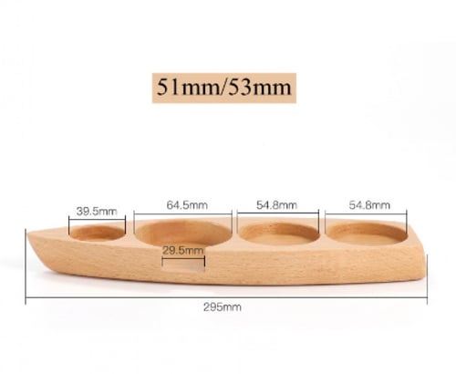 منظم و قاعدة خشبية رباعية مناسبة للمكبس والبورتافل...