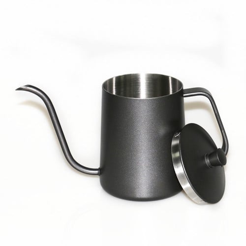 ابريق تقطير القهوة ستيل - 350 - 600 مل | اسود