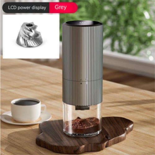 طاحونة كهربائية ستيل مخطط V60 - قابلة للشحن | Grin...