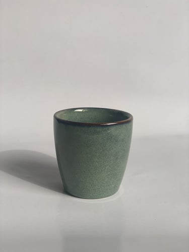 كوب سيراميك - حجري ملون 150 مل | الوان متعددة