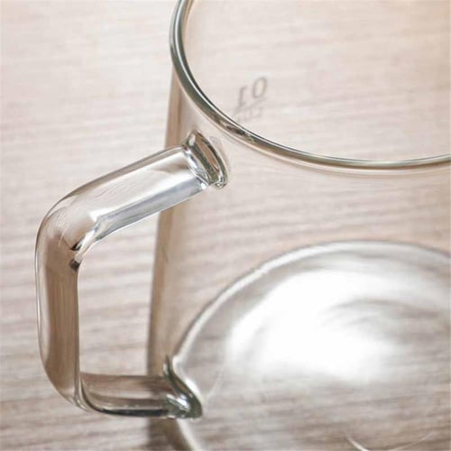 سيرفر زجاجي شفاف مع غطاء خشبي - SERVER