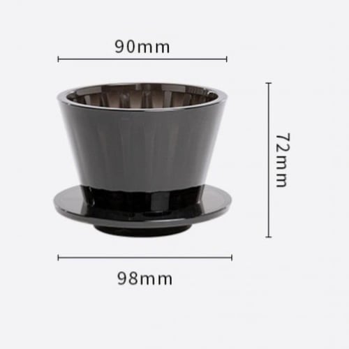 قمع V60 كرستال B75 - تايمور | Timemore Crystal Eye...