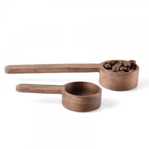 ملعقة بن من خشب الجوز - مقاسات متعددة | Spoon Wood