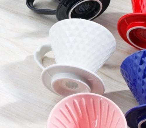 قمع الترشيح V60 سيراميك | مقاسات و الوان متعددة