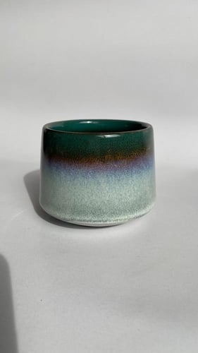 كوب سيراميك - حجري ملون 180 مل | الوان متعددة