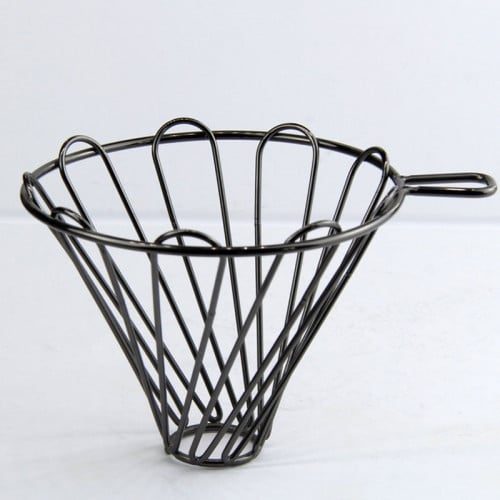 قمع قهوة تقطير معدني - الوان متعددة | V60 Dripper