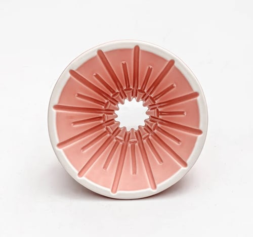 قمع الترشيح V60 سيراميك الوان متعددة بدون قاعدة -...