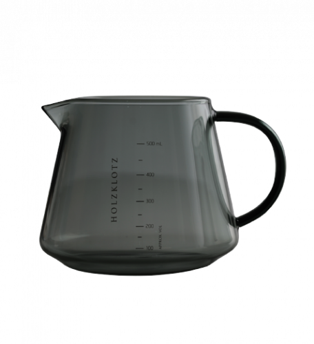 سيرفر قهوة سموكي اسود شفاف من هولز كلوتز | HOLZKLO...