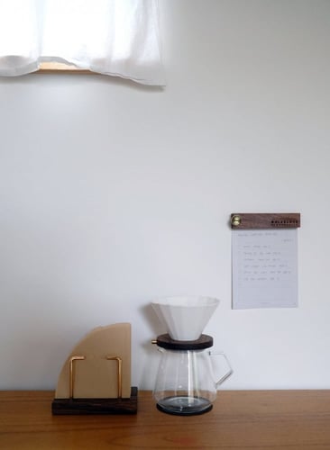 حامل فلاتر القهوة - هولز كلوتز | Wood filter holde...