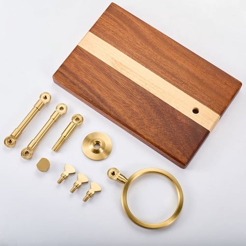 ستاند حامل اقماع التقطير V60 مصنوع من الخشب الفاخر...