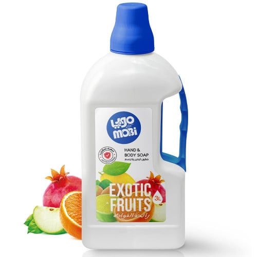 موبي صابون ايدي 3 لتر [ فواكة (فروتي) ]