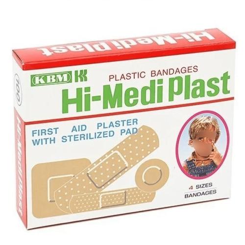 هاي ميد بلاست لصقة جروح مشكل كبير مقاس 4 - 100حبة