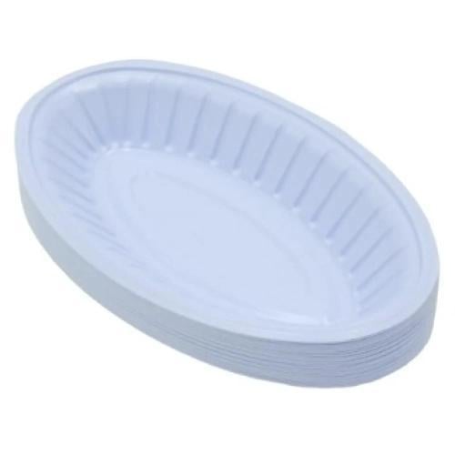 ريتكو صحن بلاستيك بيضاوي مقاس 1 - 50 حبة