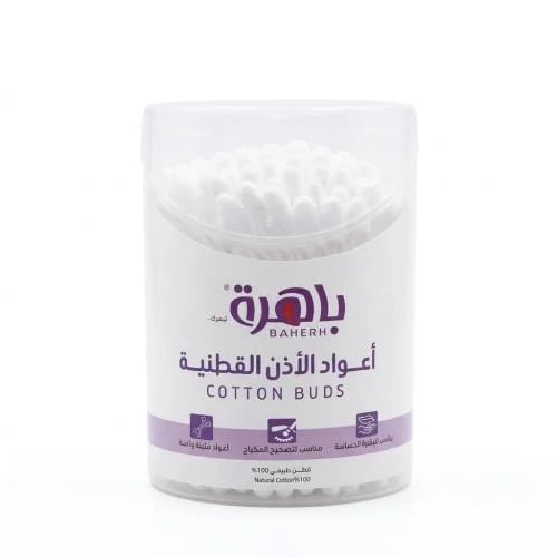باهرة أعواد أذن قطنية طبيعي - 100 عود