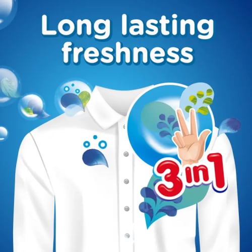 بونكس مسحوق غسيل 3 في 1 بالرائحة الاصلية ازرق للغس...