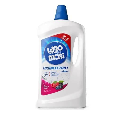موبي مطهر ومنظف ومعطر 3 لتر توت