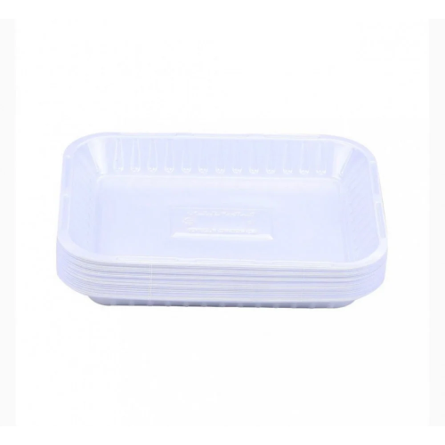 فورسان صحن بلاستيك رقم 2 مستطيل - 50 حبة