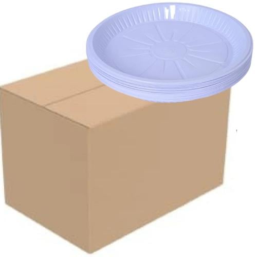 [كرتون] فورسان صحن بلاستيك رقم 22 دائري سادة - 50...