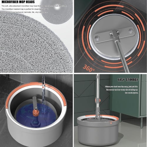 باهرة ممسحة الارضيات المطورة دائرية لتنظيف جميع ال...