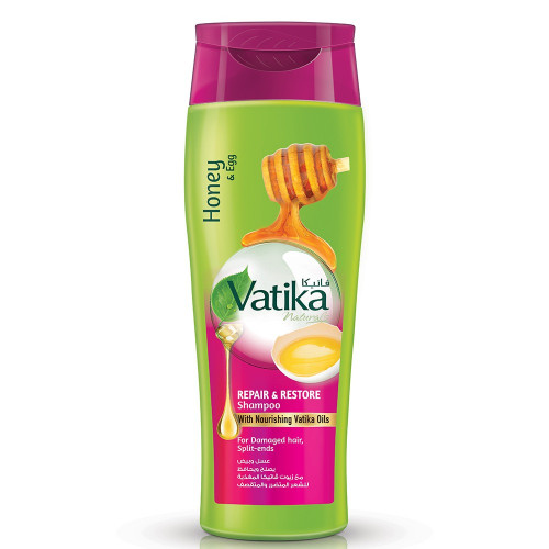 شامبو فاتيكا بالعسل والبيض للشعر المتضرر والمتقصف...