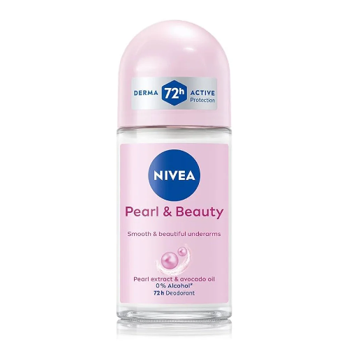 مزيل عرق نيفيا بيرل اند بيوتي رول أون - 50 مل